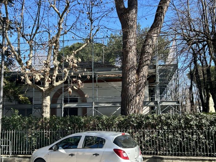 Archisio - Cs Costruzioni Snc - Progetto Montaggio ponteggio per il rifacimento della copertura