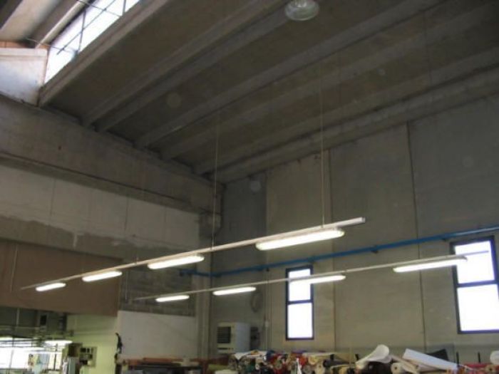 Archisio - Modernaluce Impianti Elettrici - Progetto 2008 carate officina meccanica