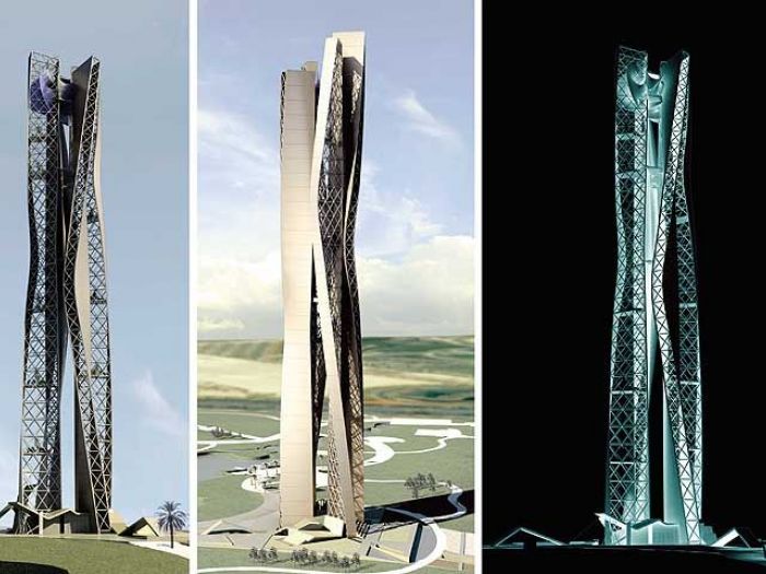 Archisio - Ruggero Lenci - Progetto Concorso internazionale thyssenkrupp per una torre simbolo a dubai