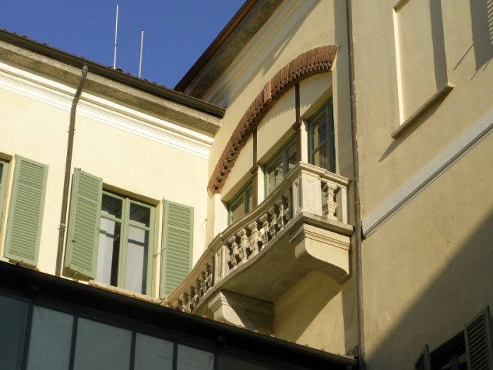 Archisio - Luca Giacometti - Progetto Restauro del cortile rustico di palazzo natta
