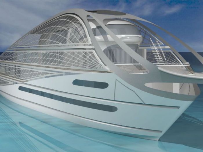 Archisio - Artifact Studio - Progetto Kraken megayacht for studioaquilano