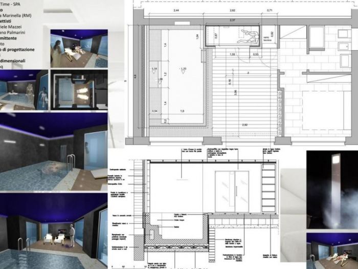 Archisio - Gabriele Mazzei Architetto - Progetto Spa ad uso privato