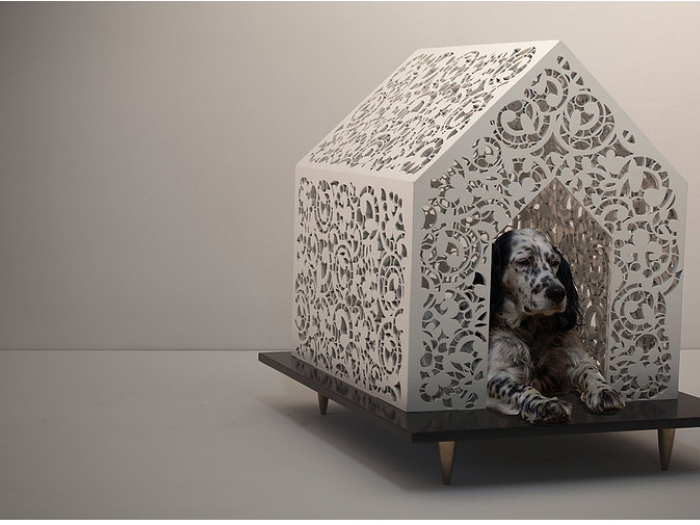 Archisio - Alessandra Fagnani Architetto - Progetto el me cagneto - cuccia da interni per cani e gatti