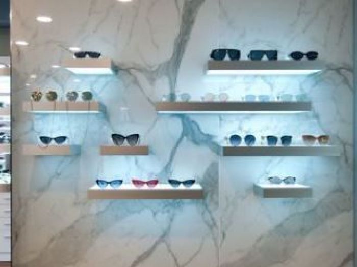 Archisio - Ceramiche Keope - Progetto Negozio di ottica - sarnico italy