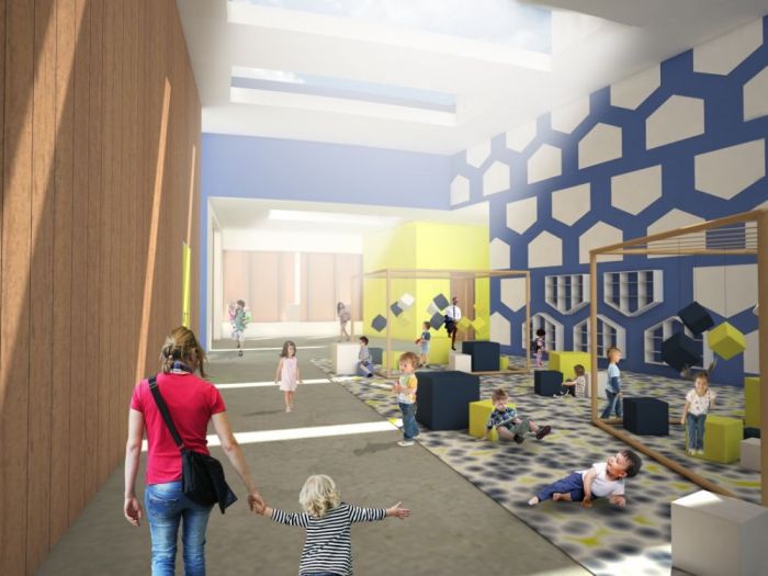 Archisio - Studio Gianluca Centurani - Progetto Lotto b polo scolastico