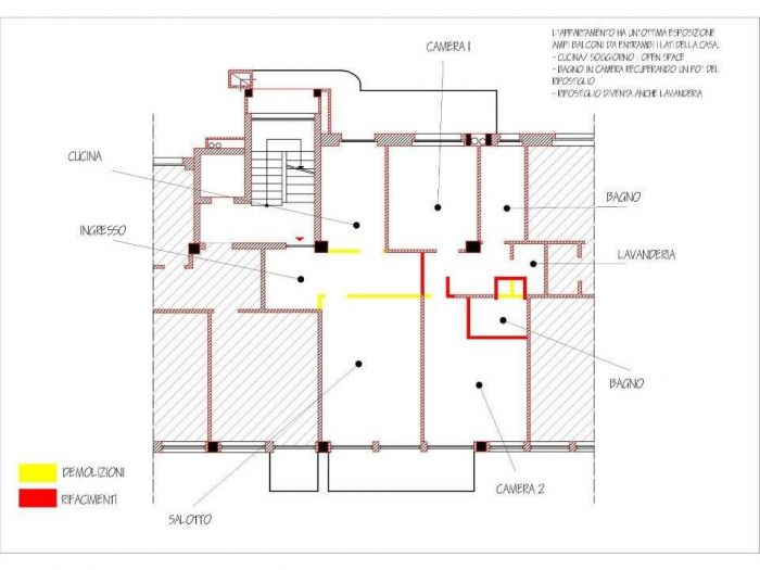 Archisio - Francesca Morano - Progetto Ristrutturazione - progetto 5