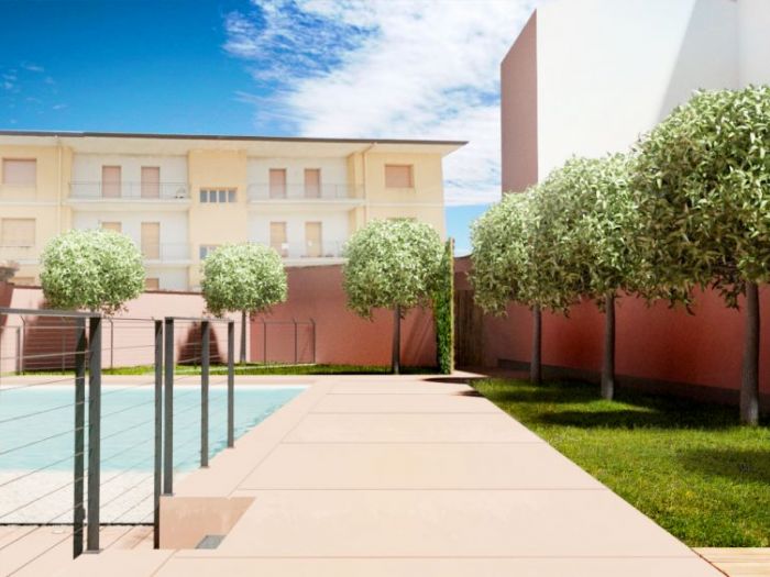 Archisio - Vincenzo Bonarrigo - Progetto Progetto piscina a sfioro e organizzazione esterna