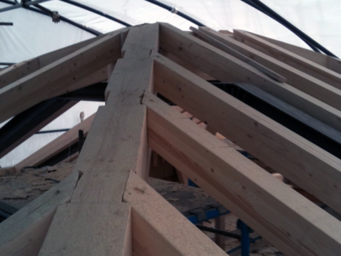 Archisio - Nuova Edmond Costruzioni srl - Progetto Sopraelevazione tetto in legno