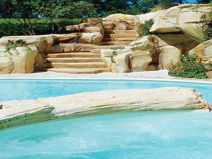 Archisio - Bmp Clima Service - Progetto Piscina con roccia