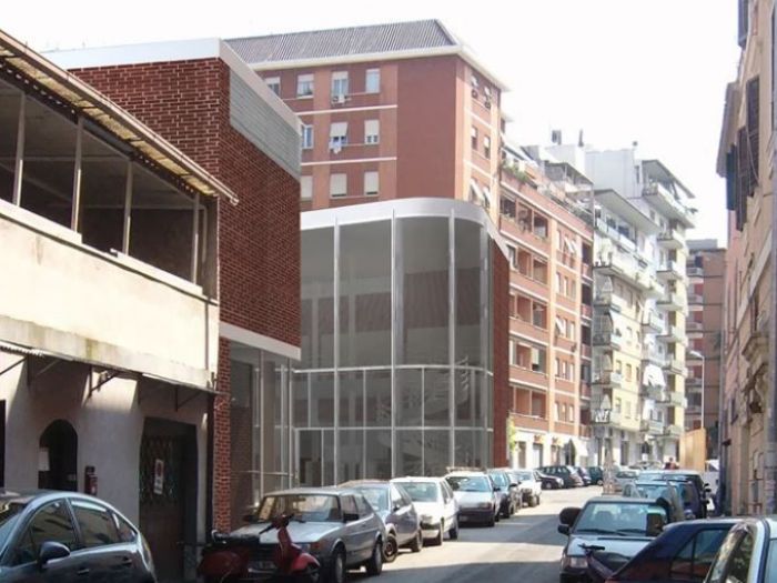 Archisio - Gesino Macrina - Progetto Progetto di un atrio di un albergo - roma2007