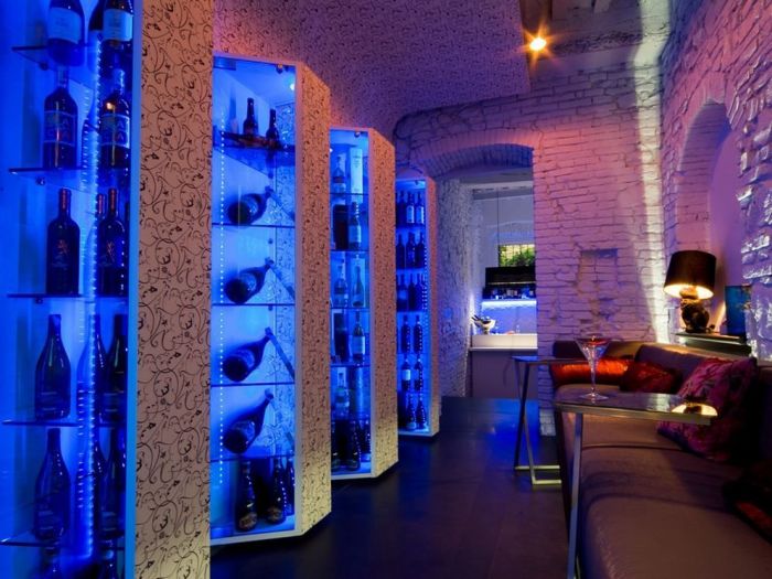 Archisio - Architectural Make Up - Progetto 2 bankiVino birra gourmanderie