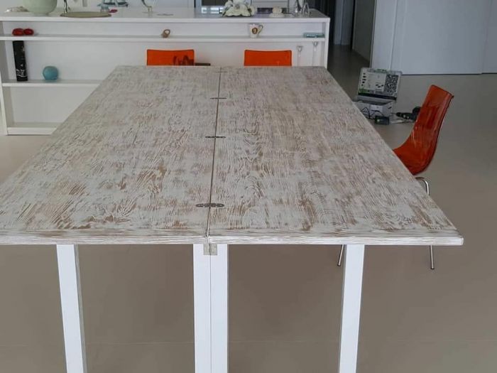 Archisio - Falegnameria Salvioli - Progetto Tavolo in legno