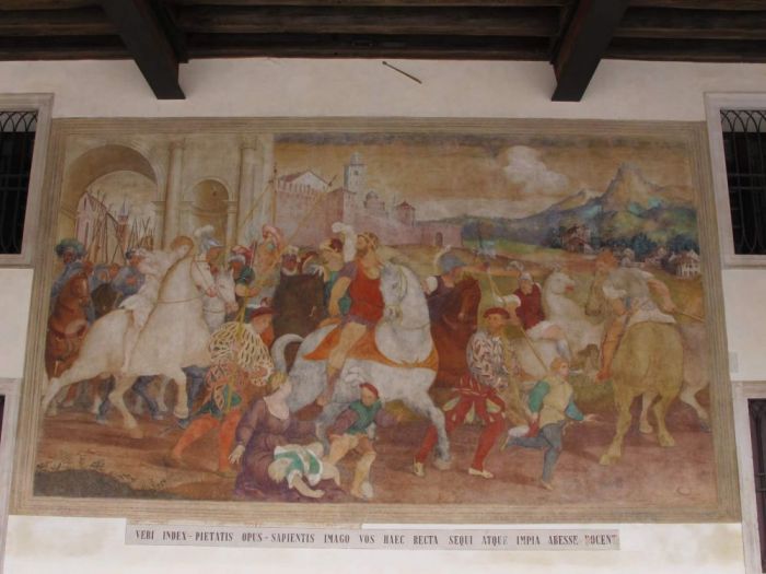 Archisio - Lares Restauri - Progetto Villa ponte varese museo della battaglia e mura della cittadella