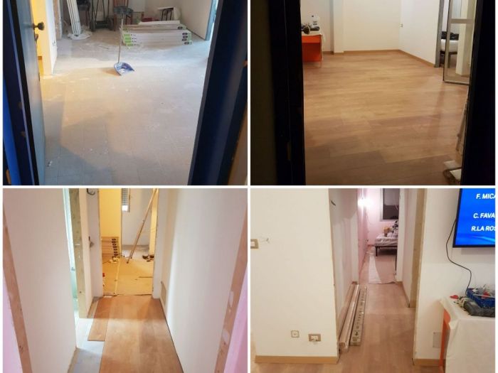 Archisio - Parquettista Roma - Progetto Posa pavimento laminato e vinilico
