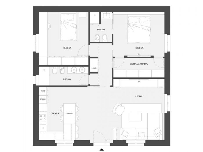 Archisio - Doppiozero Interior - Progetto Casa z