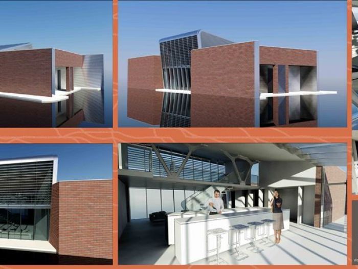 Archisio - Architectural Make Up - Progetto Bar ristorante strike - stadio jannella