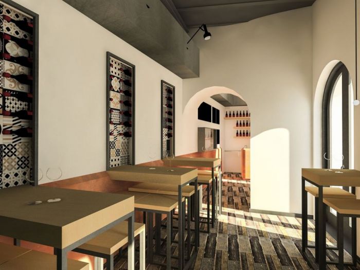 Archisio - Arch Giovanni Di Maria - Progetto Naka lounge restaurant