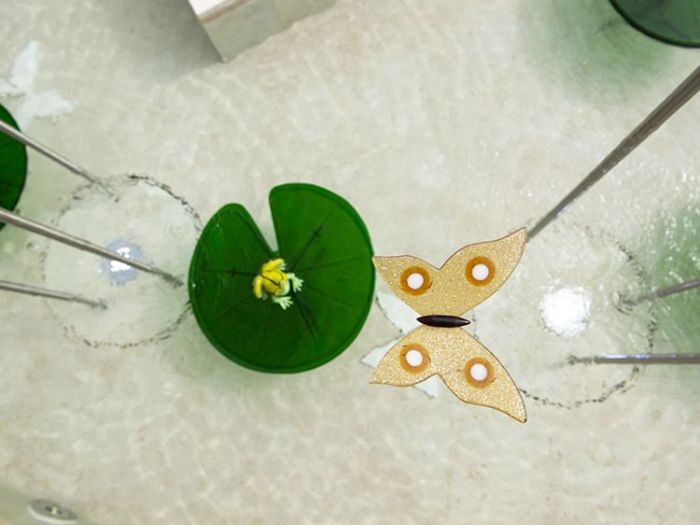 Archisio - Forme Dacqua - Progetto Gold flowers - villa privata italia