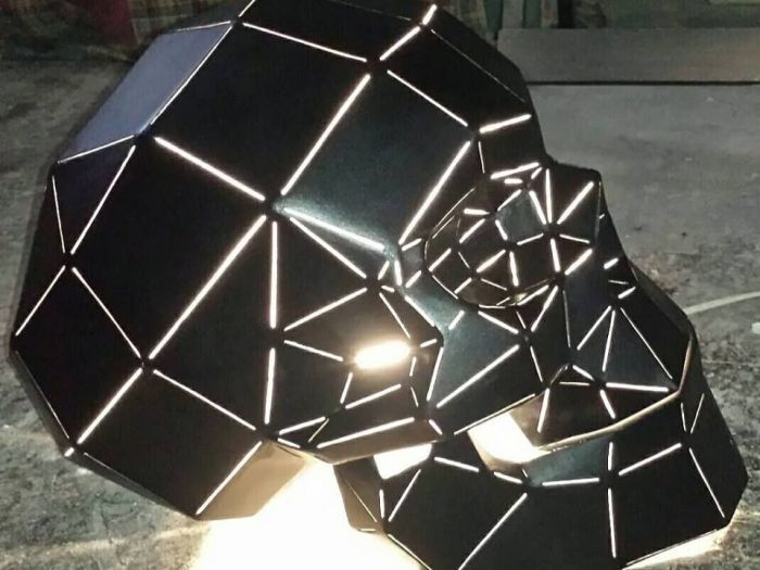 Archisio - Vala Lampade - Progetto Lampade teschio