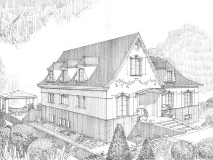 Archisio - Stefania Poles - Progetto Villa a strasburgo