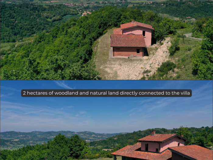 Archisio - Studio Tecnico Associato Ivaldi Carrer - Progetto Da rudere a villa panoramica nel monferrato