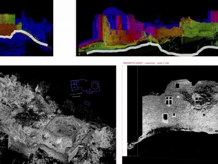 Archisio - Enrica Quattrocchio - Progetto Il castello dei signori di pont-saint-martinStudio e reinterpretazione del castellaccio