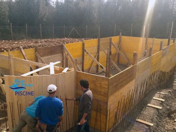 Archisio - Blue River Piscine - Progetto I nostri cantieri