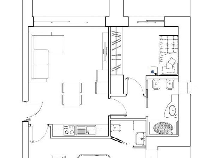 Archisio - Carmen Granata - Progetto Appartamento in milano