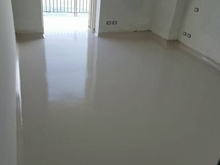 Archisio - Cfc Costruzioni - Progetto Pavimento in resina allinterno di un apparatamento