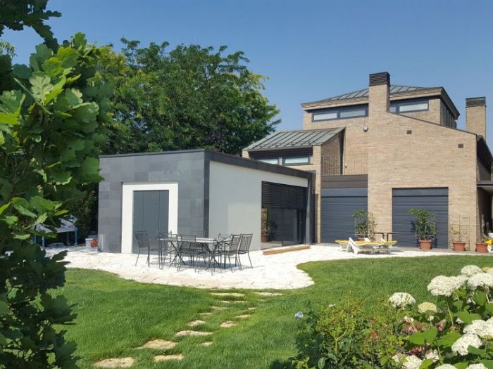 Archisio - Arteco Group srl - Progetto Ristrutturazione con ampliamento in xlam