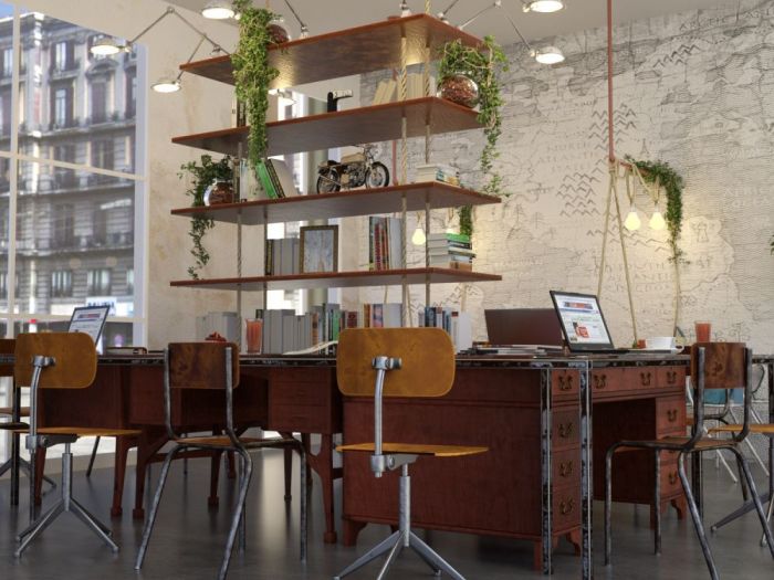 Archisio - Salvatore Micciulla - Progetto Hub caffetteria