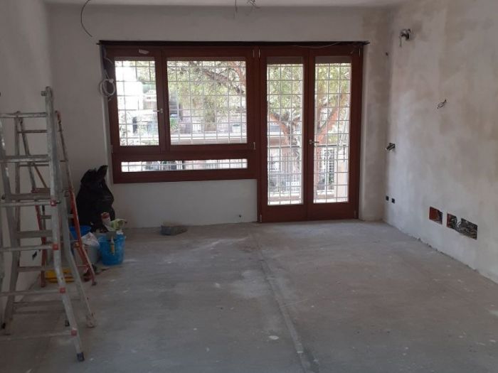 Archisio - Mani Srl Ristrutturazini - Progetto Accorpamento e ristrutturazione completa di due appartamenti in roma zona portuense