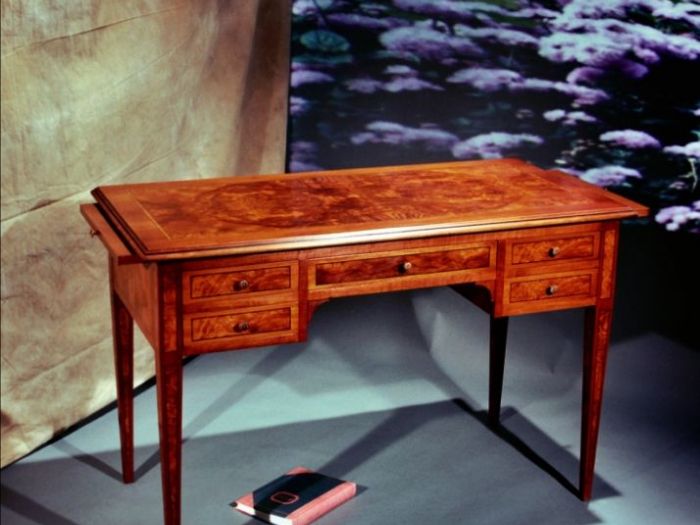 Archisio - Mia Mobili Intarsiati Artistici In Stile Per Arredamento - Progetto Scrivania classica stile luigi xvi