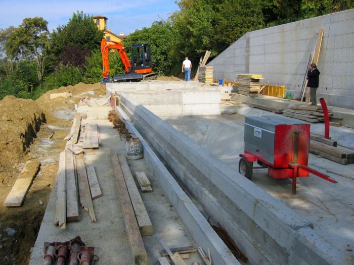 Archisio - Luca Riperto Architetto - Progetto Piscina casa dei frati - 2010