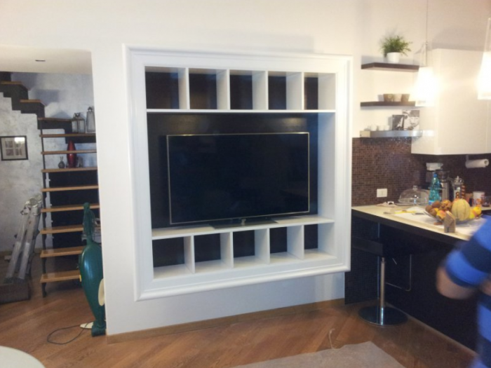 Archisio - Arte Del Legno 86 Snc - Progetto Libreria a giorno sorpresa