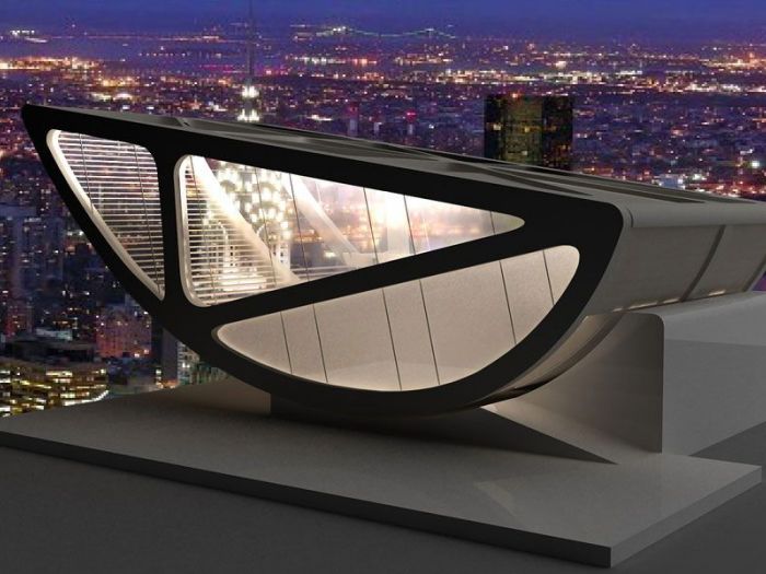 Archisio - Antonio Gioli - Progetto The egg cube itinerant restaurant