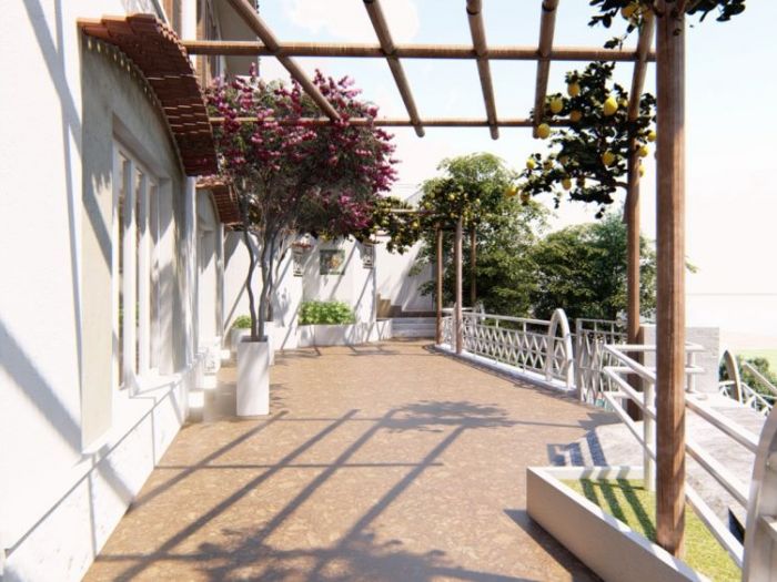 Archisio - Studio Di Architettura Luigi Pezzella - Progetto Villa in costiera amalfitana