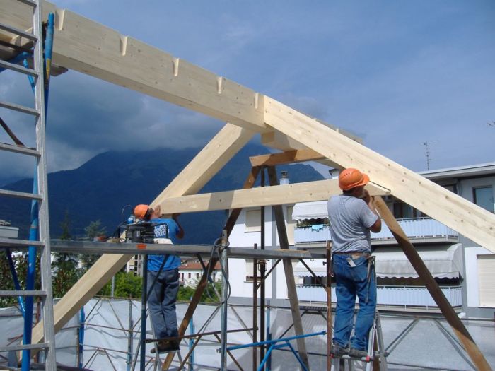 Archisio - Edilcasa Snc - Progetto Realizzazione copertura a cavarzano belluno