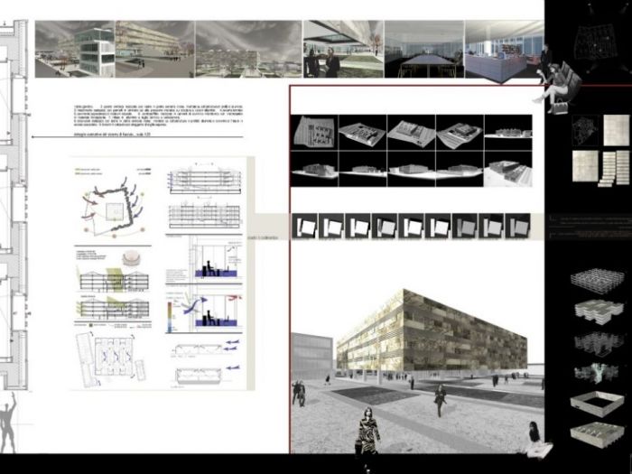 Archisio - Marco Mazzella - Progetto Concorso nuova sede provinciale