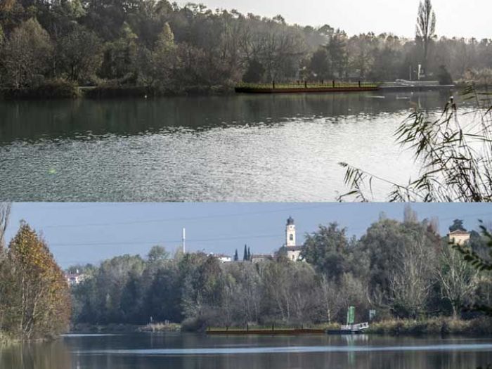 Archisio - Clab Architettura - Progetto Piscina galleggianteMonzambano