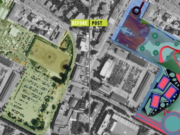 Archisio - Fima Multidisciplinary Office For Architecture - Progetto Shopping mall piazza darmi