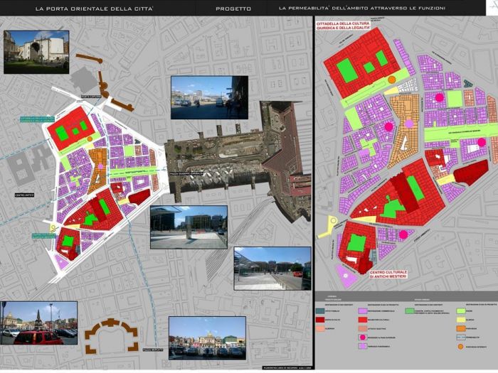 Archisio - Alessandra Pascarella - Progetto Porta orientale del centro antico di napoli