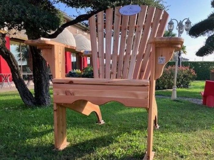 Archisio - Casa Tua Srl Unipersonale - Progetto Sedia adirondack gigante