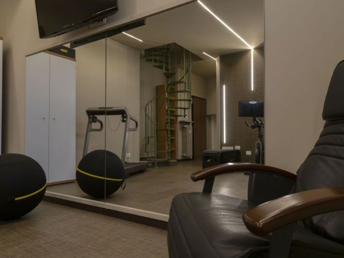 Archisio - Cinzia Campari - Progetto Palestra privata e bagno