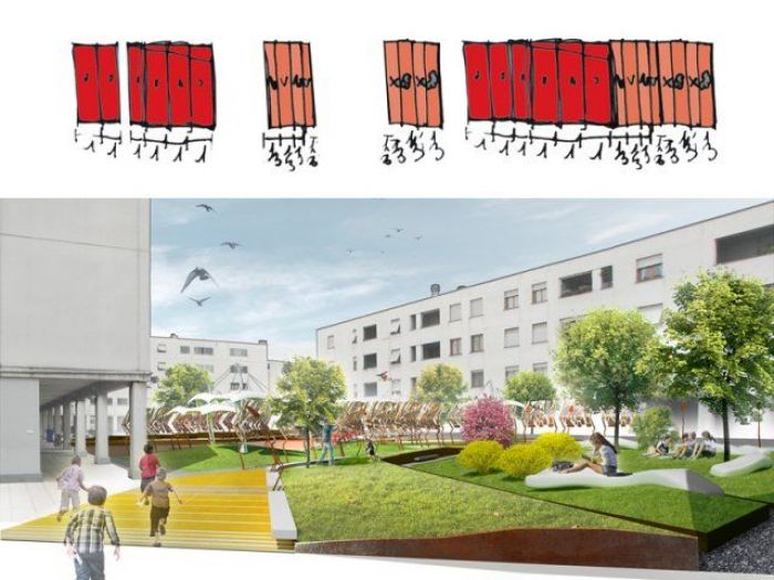 Archisio - B P Architetti - Progetto Piazza mattarella