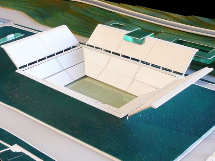 Archisio - Maria Leone Gruppospa - Progetto Nuovo stadio del tennis