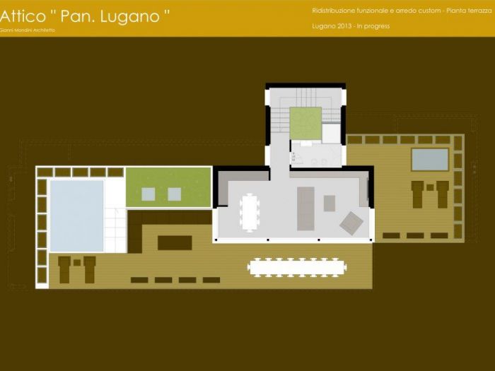 Archisio - Gianni Mondini - Progetto Attico pan lugano