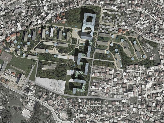 Archisio - Domenico Pastore - Progetto Tirana student city
