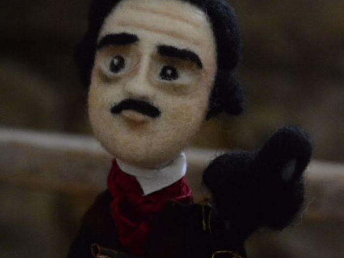 Archisio - Pupillae Art Dolls - Progetto Bambole di feltro edgar a Poe