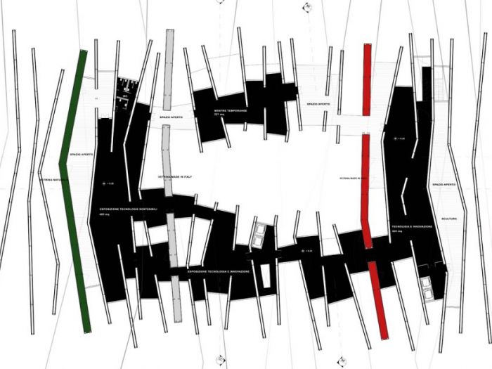Archisio - Bicuadro - Progetto Padiglione italia expo 2010 shanghai